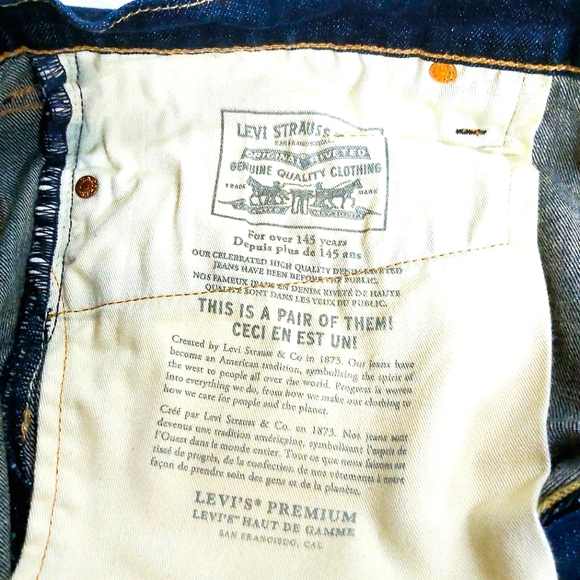 Men's Levi's Slim Fit Jeans - Picture 5 of 6
